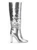 Minerva Knee High Boot in Silver Snake sold by Jessica Simpson