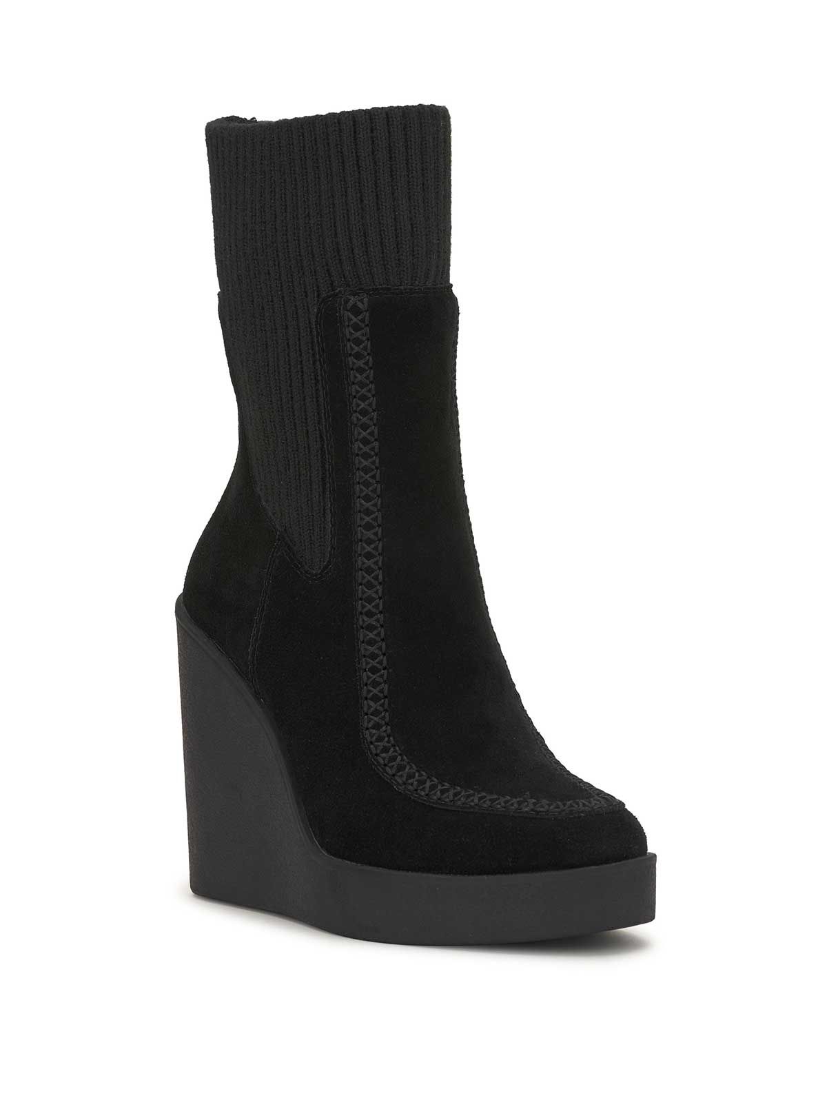 Madwen Wedge Bootie in Black sold by Jessica Simpson product image thumbnail 4