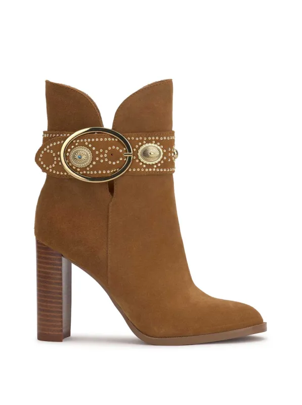 Finova Bootie in Tuscan Tan sold by Jessica Simpson