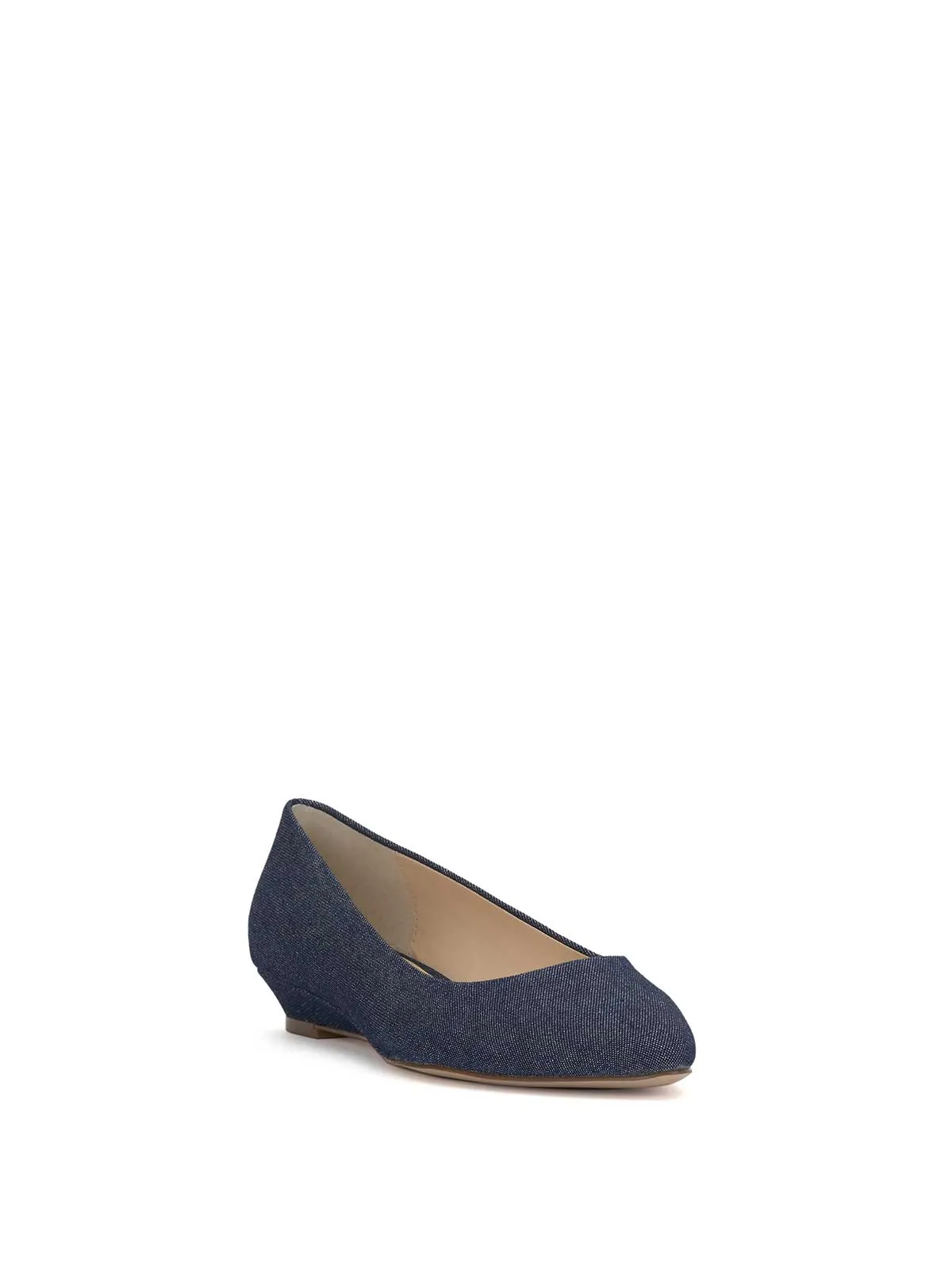 Leytun Wedge Flat in Blue Denim sold by Jessica Simpson product image thumbnail 4