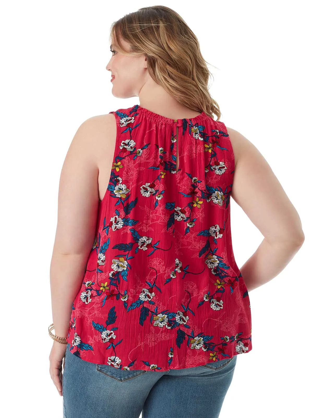 Dorris Tank in Flora Mimic sold by Jessica Simpson product image thumbnail 2