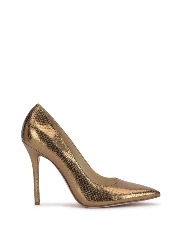 Levila Stiletto in Bronze sold by Jessica Simpson