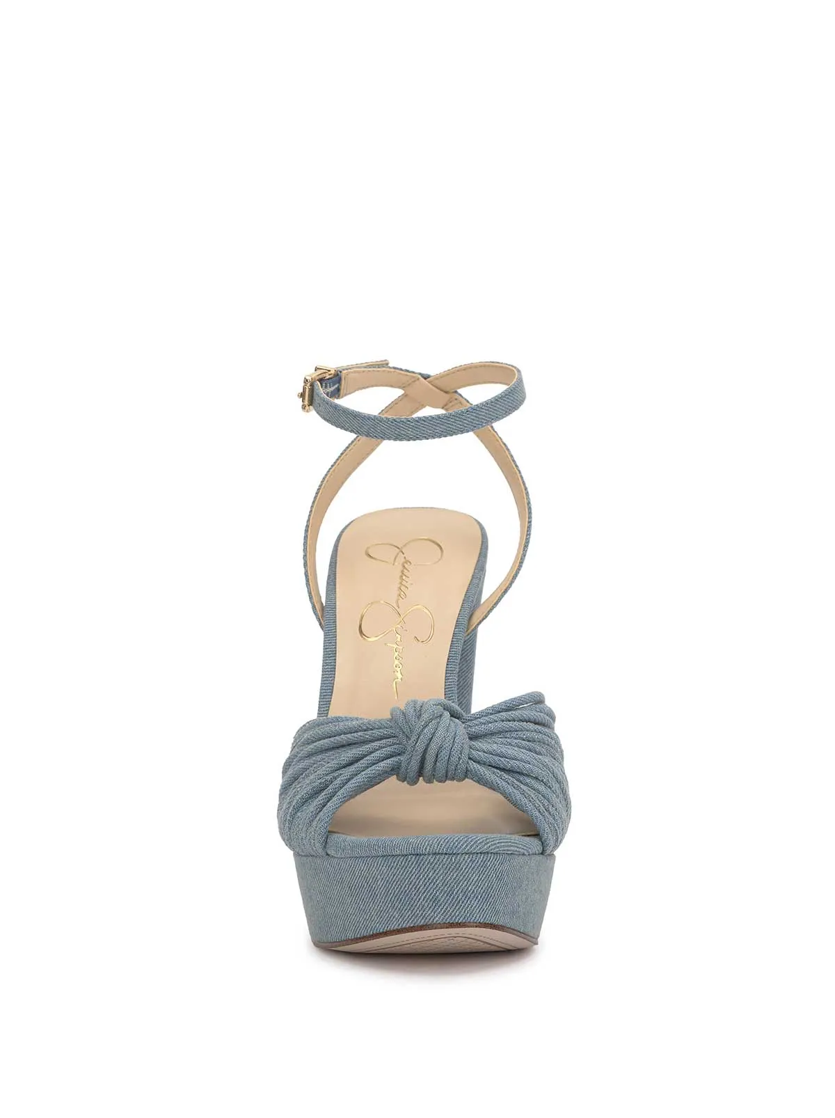 Immie Platform Sandal in Denim sold by Jessica Simpson product image thumbnail 2