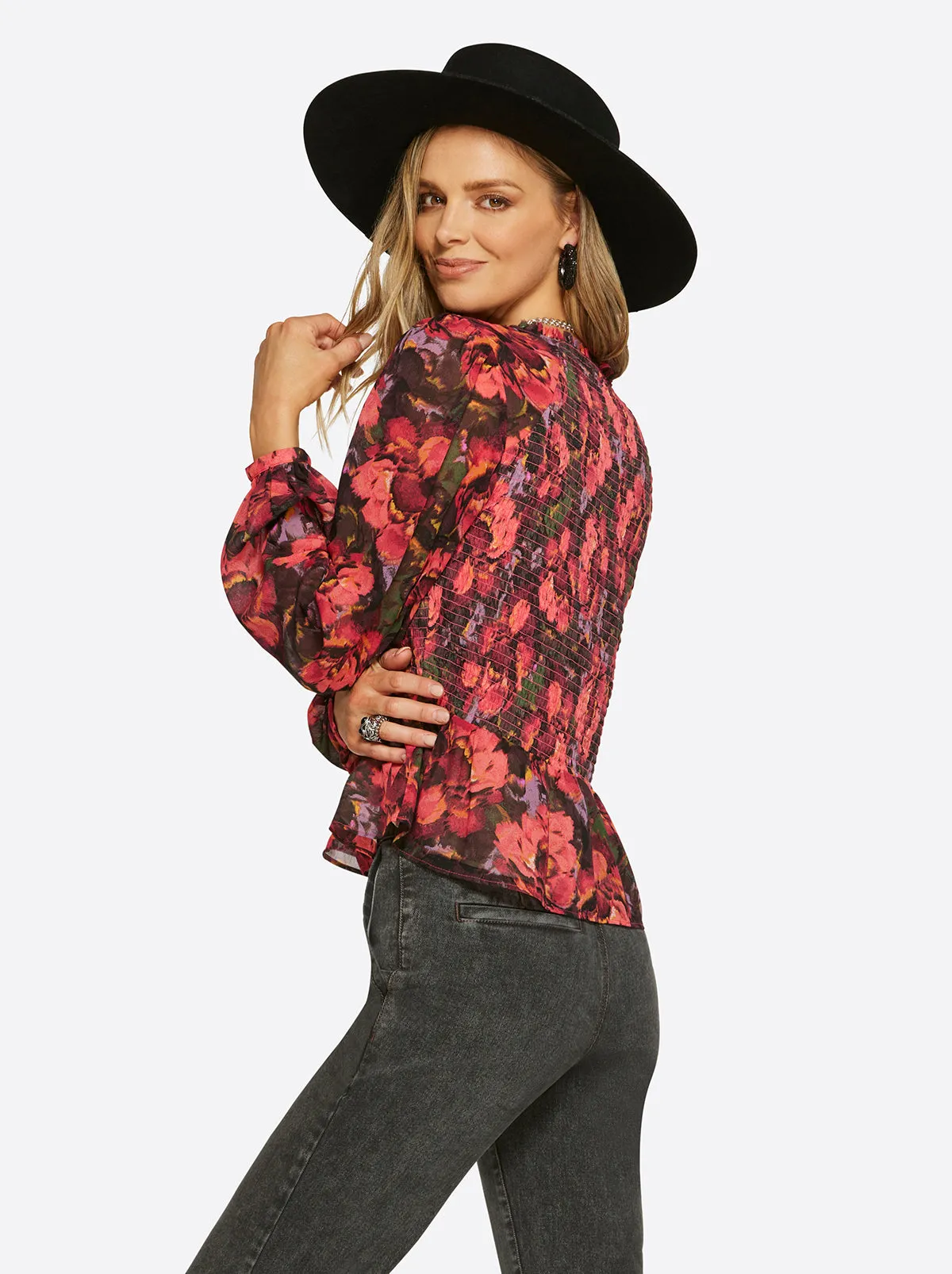Averie Top in Posy Symphony sold by Jessica Simpson