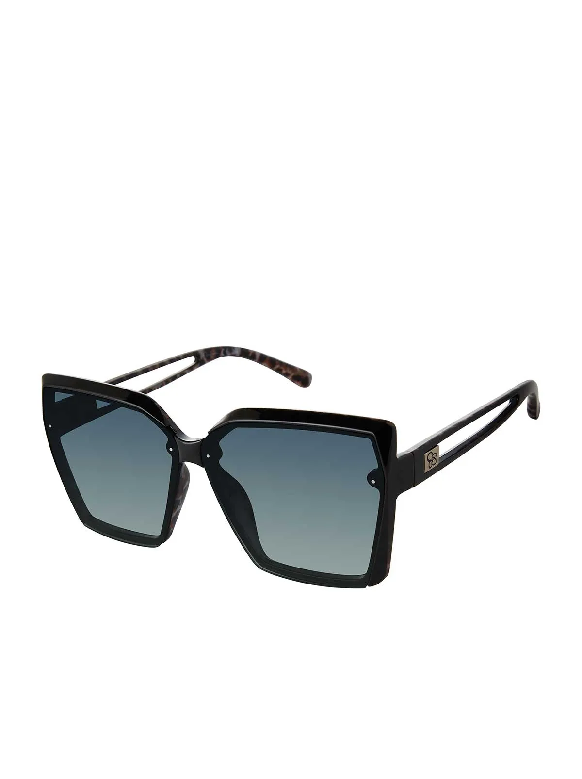 Cat Eye Sunglasses in Black and Leopard sold by Jessica Simpson
