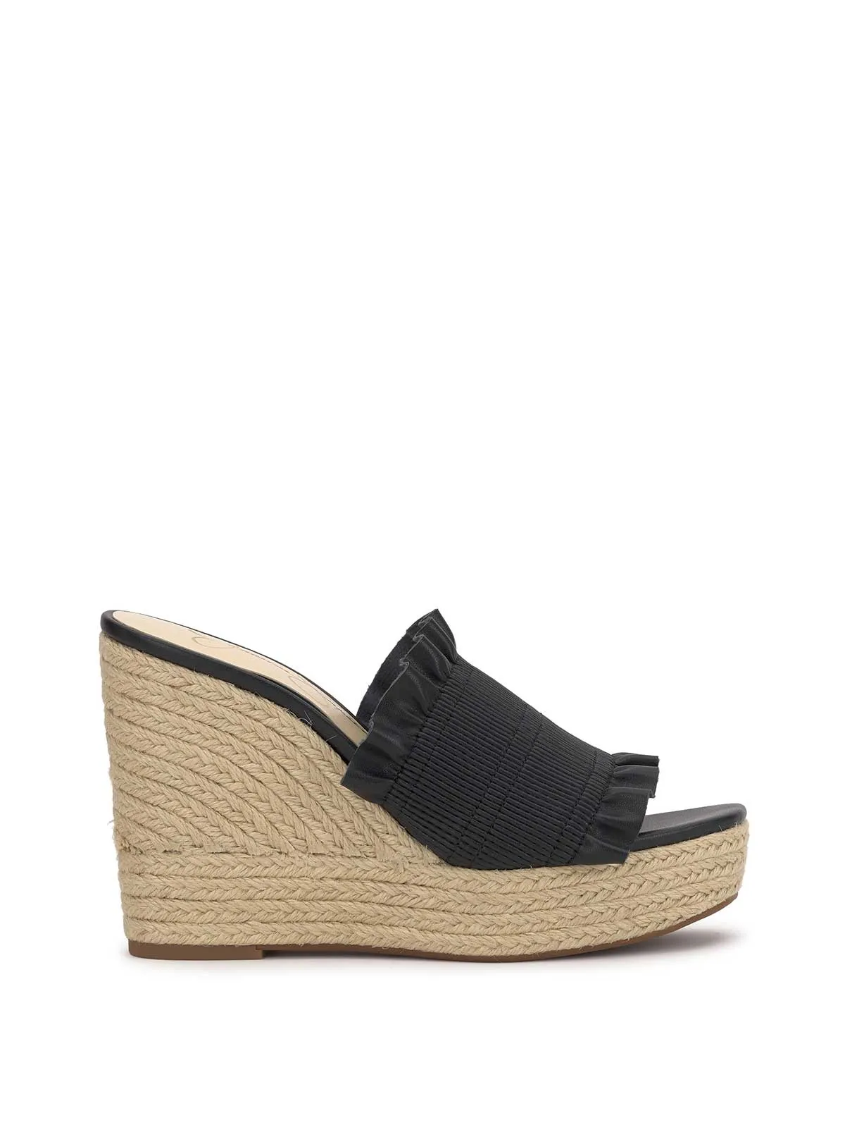Serilda Espadrille Wedge in Black sold by Jessica Simpson