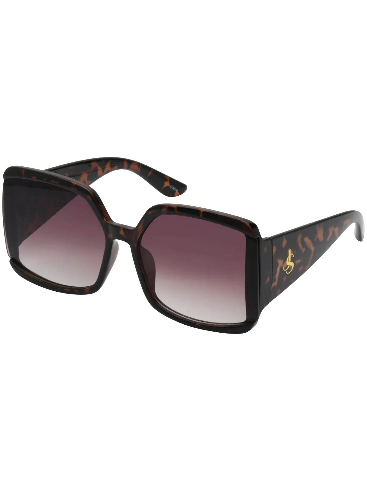 Stylish Square Sunglasses in Tortoise sold by Jessica Simpson