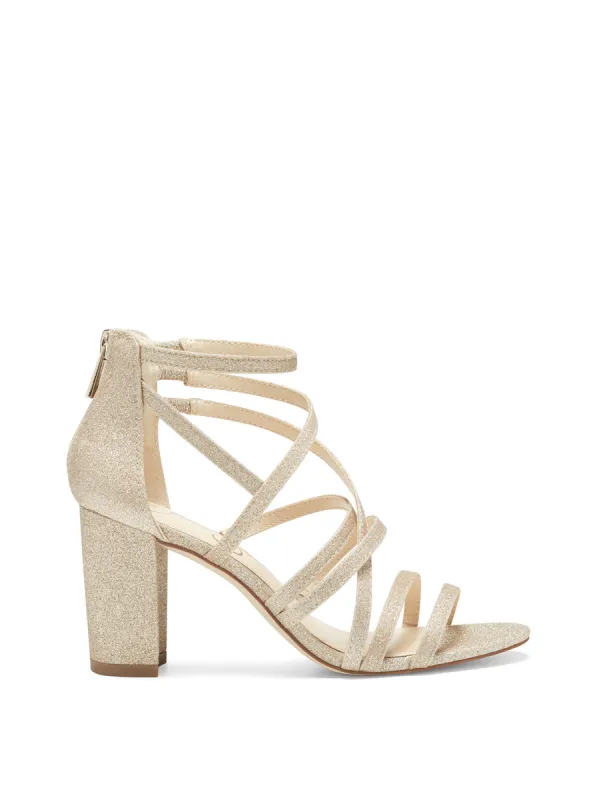 Stassey Sandal in Champagne sold by Jessica Simpson