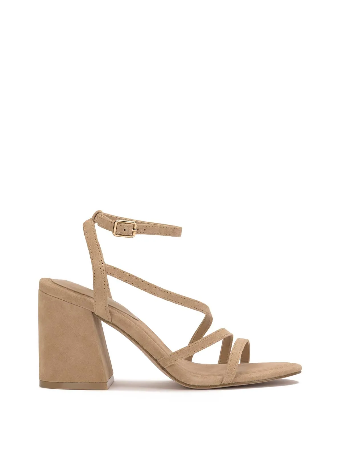 Reyvin Strappy Sandal in Almond sold by Jessica Simpson