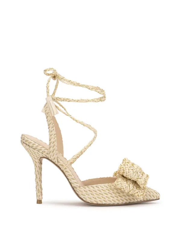 Hirlia Bow Pump in Natural sold by Jessica Simpson