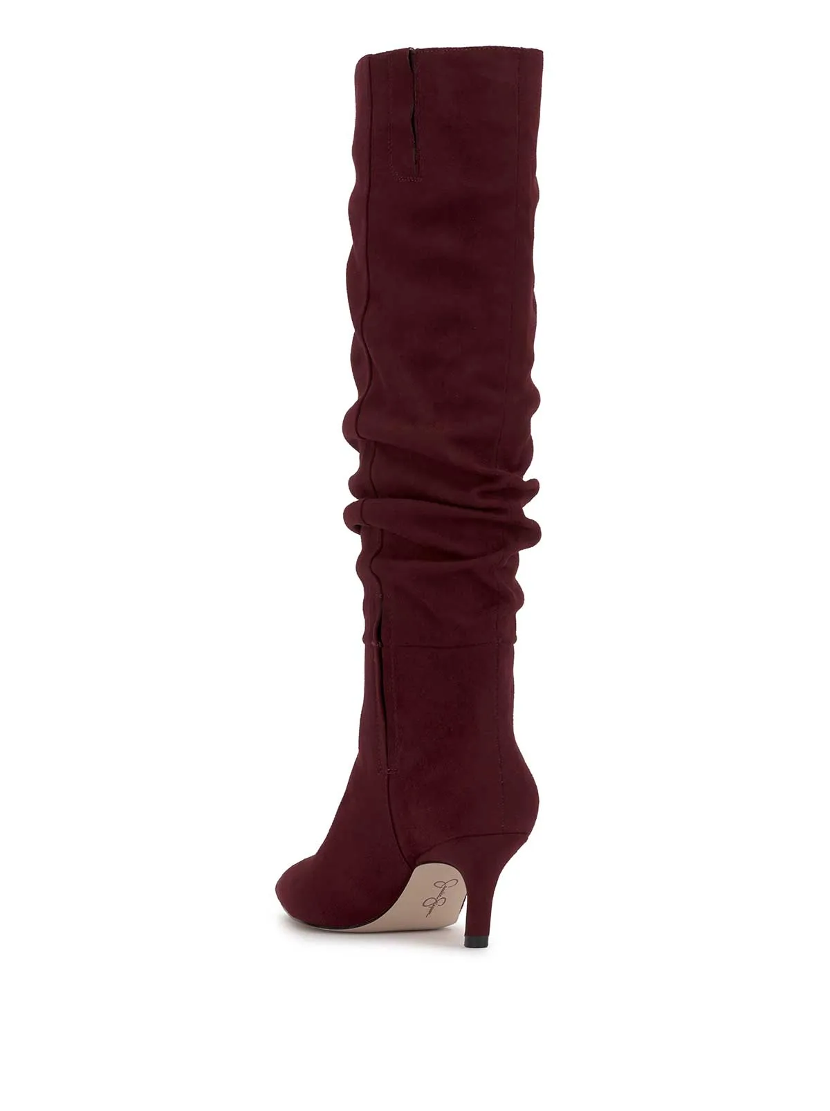 Naevy Slouch Boot in Dark Cherry sold by Jessica Simpson product image thumbnail 3