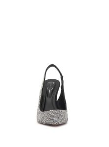 Jiles Pump in Black & Silver sold by Jessica Simpson