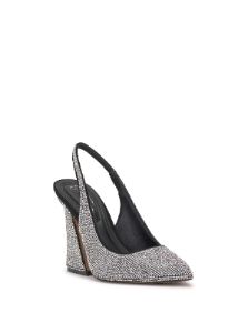 Jiles Pump in Black & Silver sold by Jessica Simpson