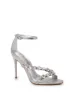 Raela Embellished High Heel Sandal in Silver sold by Jessica Simpson