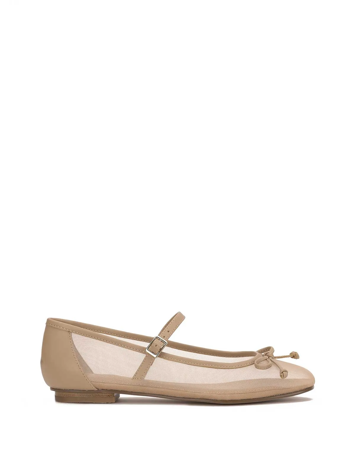 Katelind Mesh Ballet Flat in Almond sold by Jessica Simpson