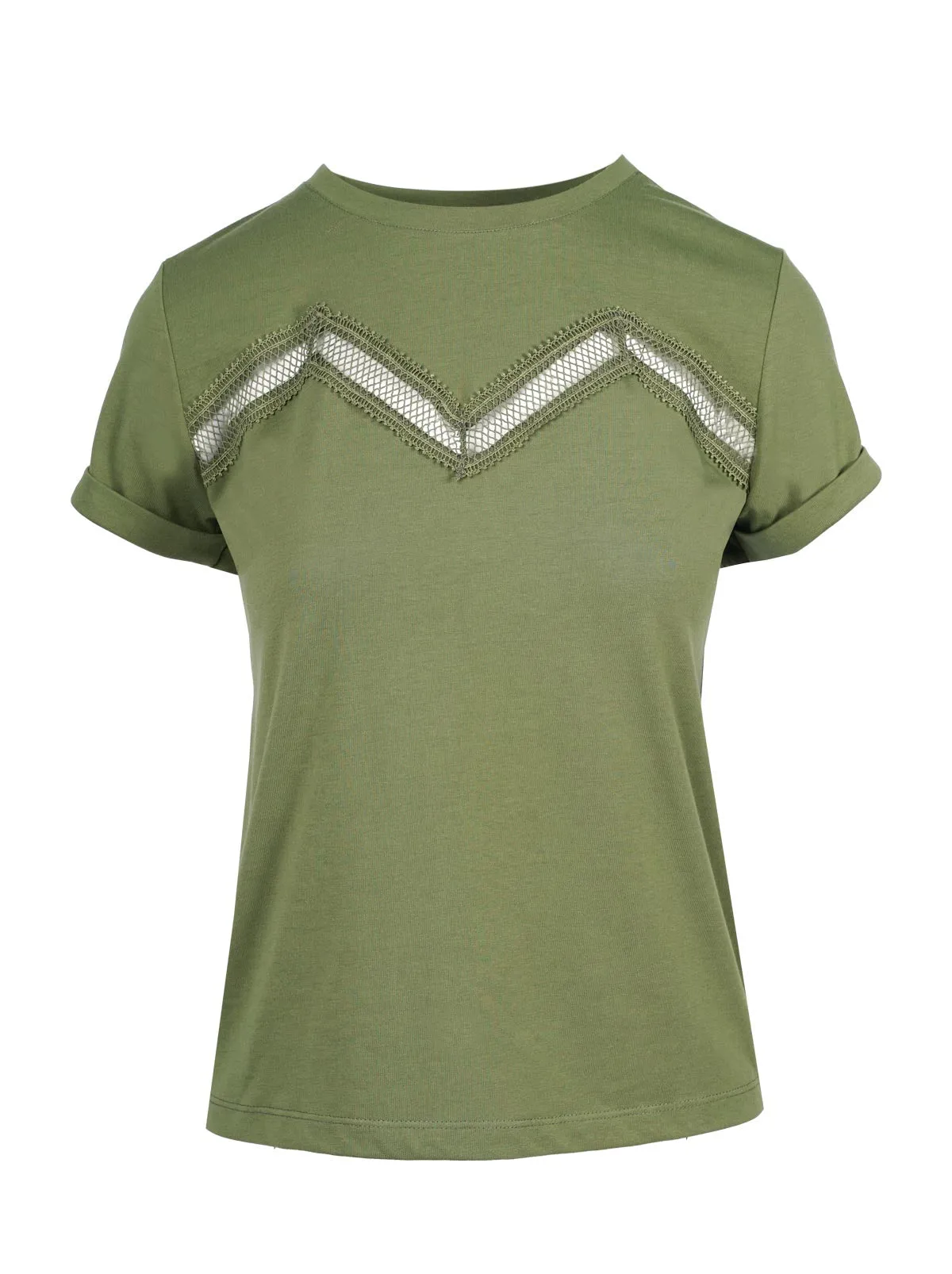 Valeriya Tee in Bronze Green sold by Jessica Simpson product image thumbnail 2