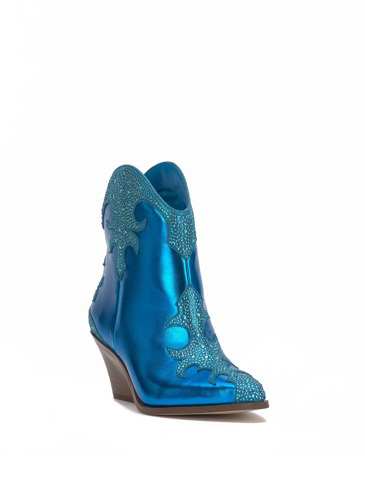 Zolly Embellished Western Bootie in Blue sold by Jessica Simpson product image thumbnail 2