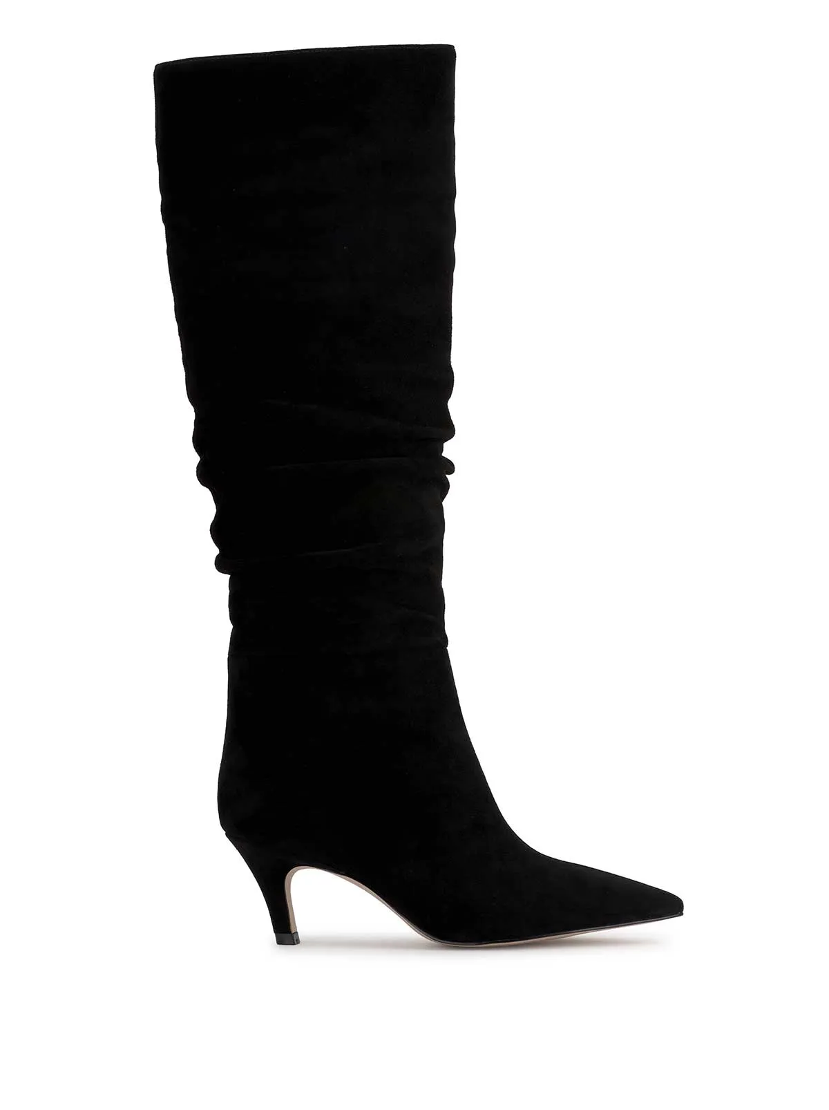 Naevy Slouch Boot in Black sold by Jessica Simpson