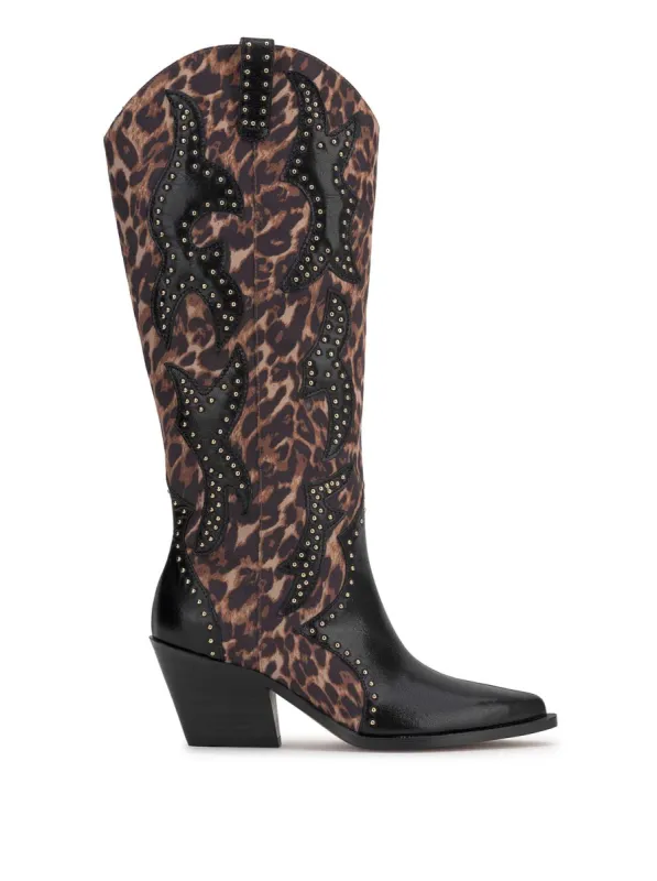 Zaikes Western Boot in Leopard sold by Jessica Simpson