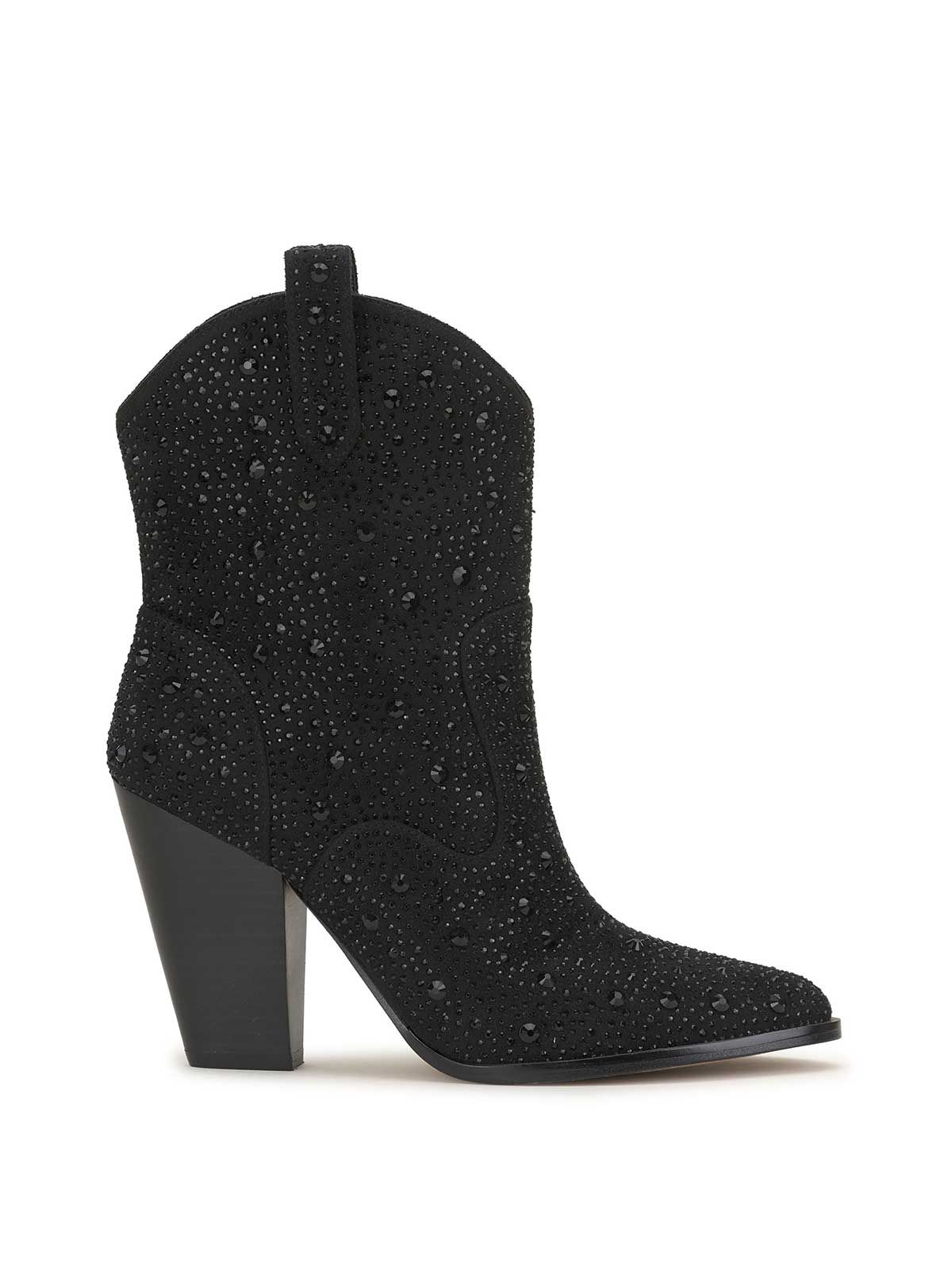 Cissely Western Bootie in Black sold by Jessica Simpson