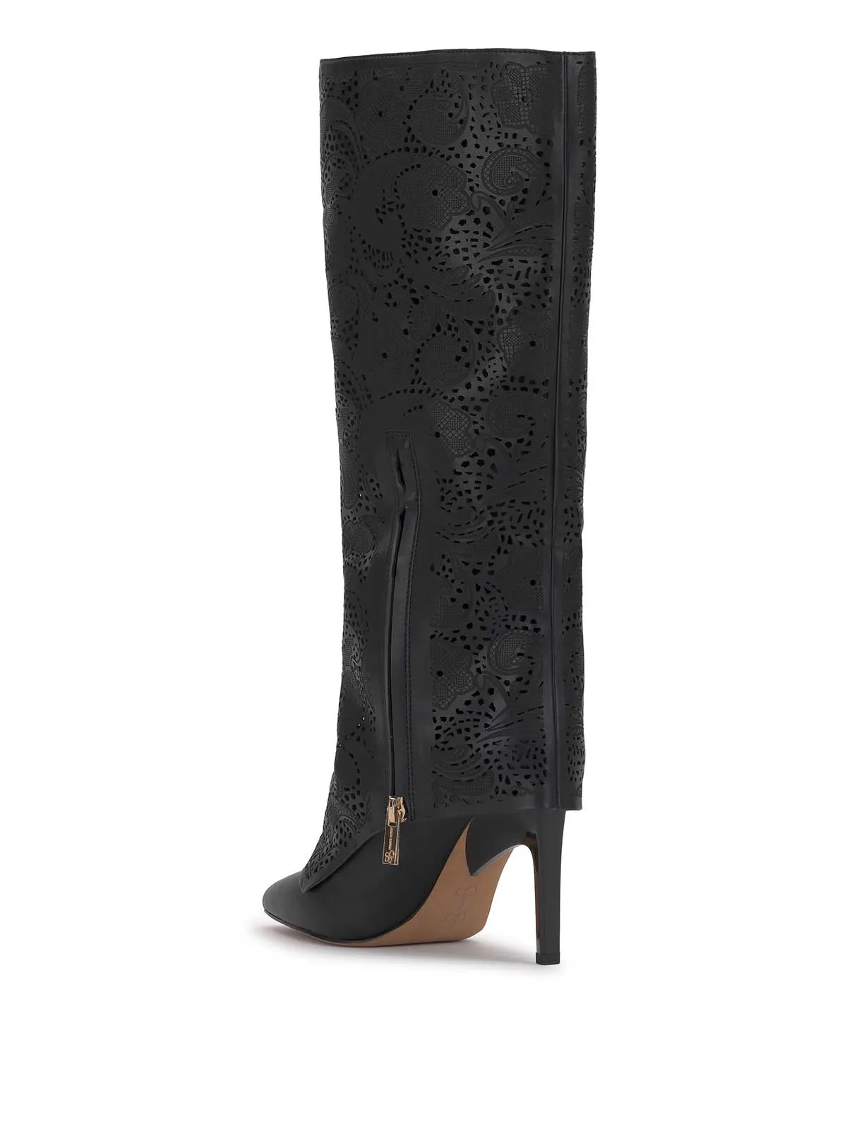 Brykia Knee High Boot in Black Cutout sold by Jessica Simpson product image thumbnail 3