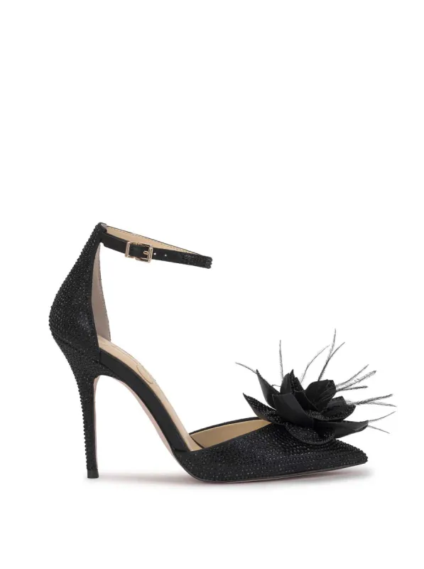 Winlyn Stiletto in Black Shimmer sold by Jessica Simpson