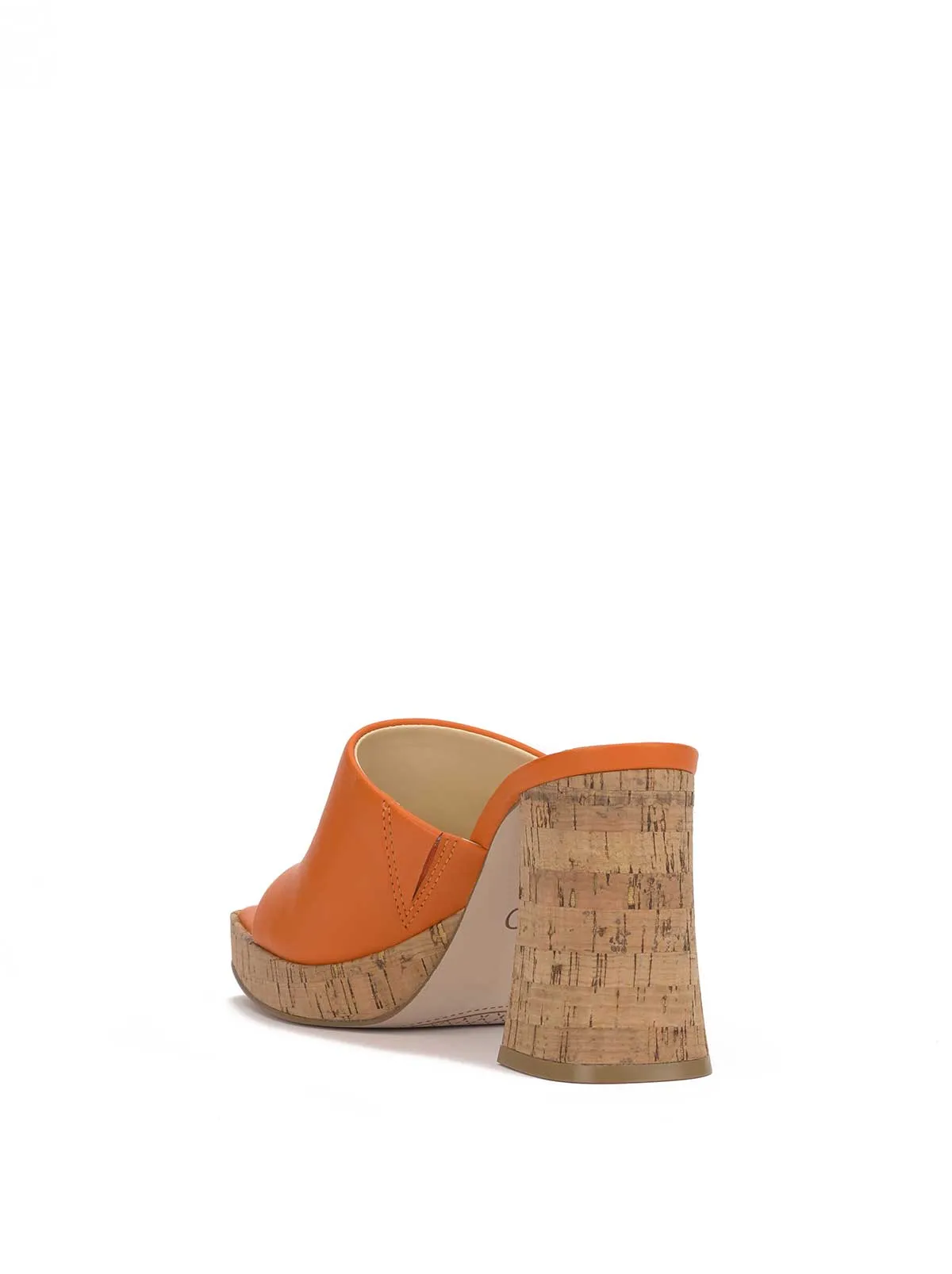 Kashet Mule Platform Sandal in Tangerine sold by Jessica Simpson product image thumbnail 3