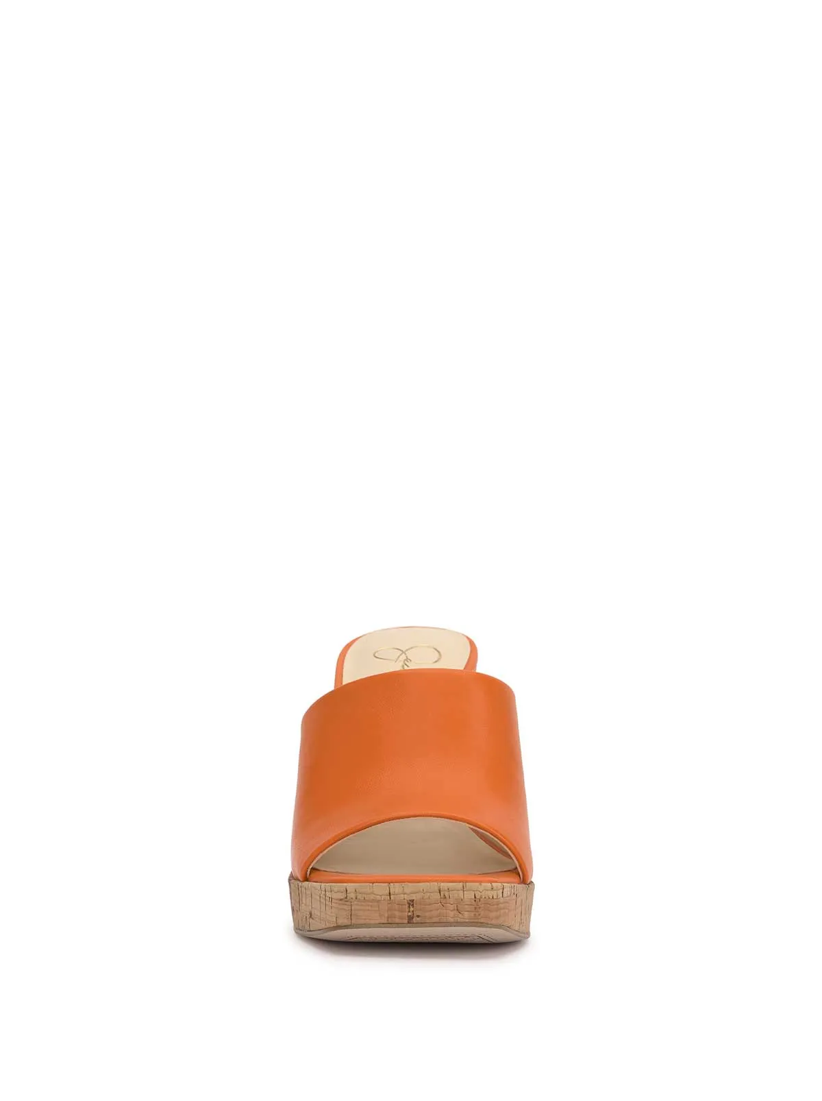 Kashet Mule Platform Sandal in Tangerine sold by Jessica Simpson product image thumbnail 2