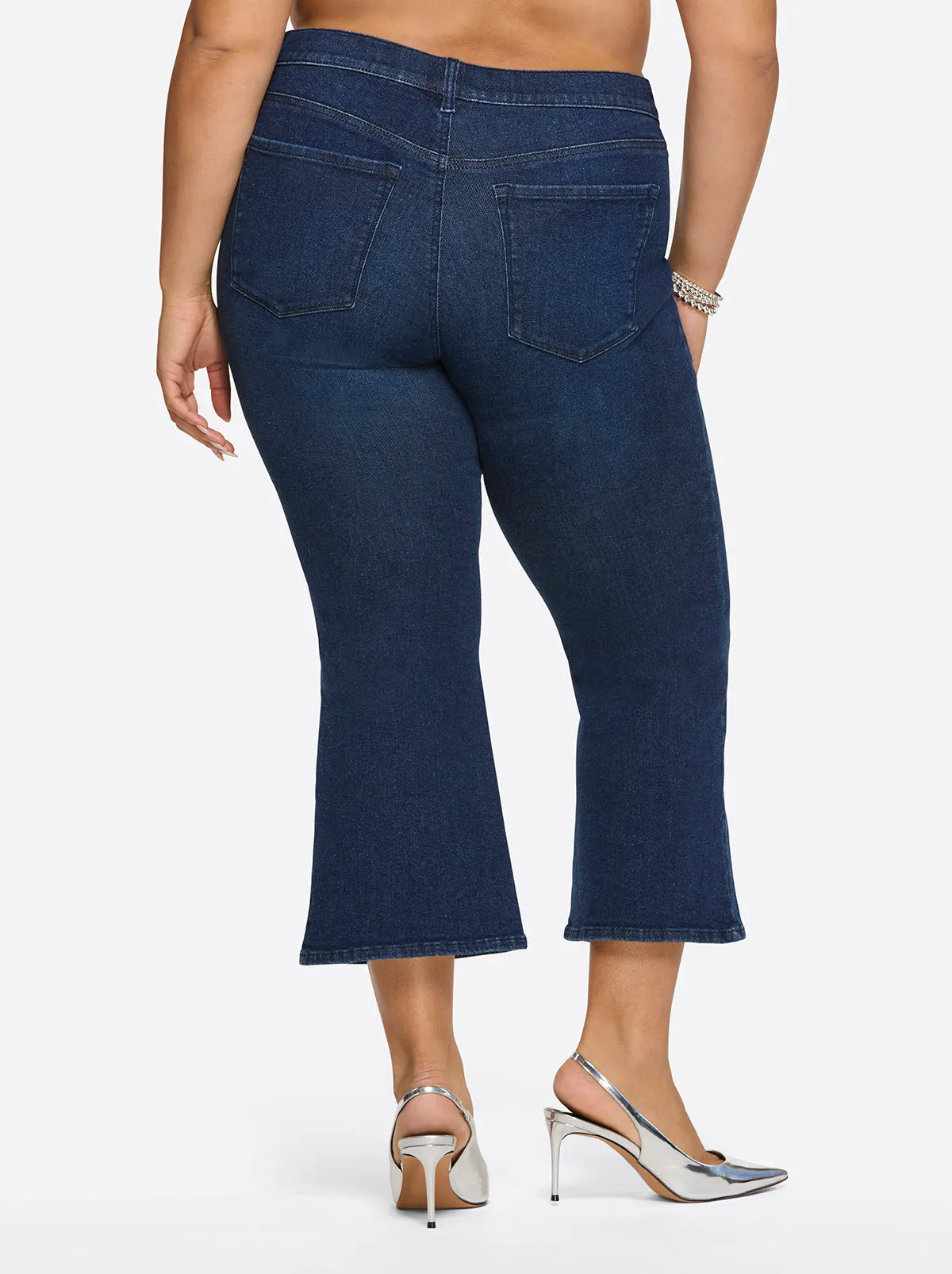 Charmed Ankle Flare in Blue Flame sold by Jessica Simpson product image thumbnail 4