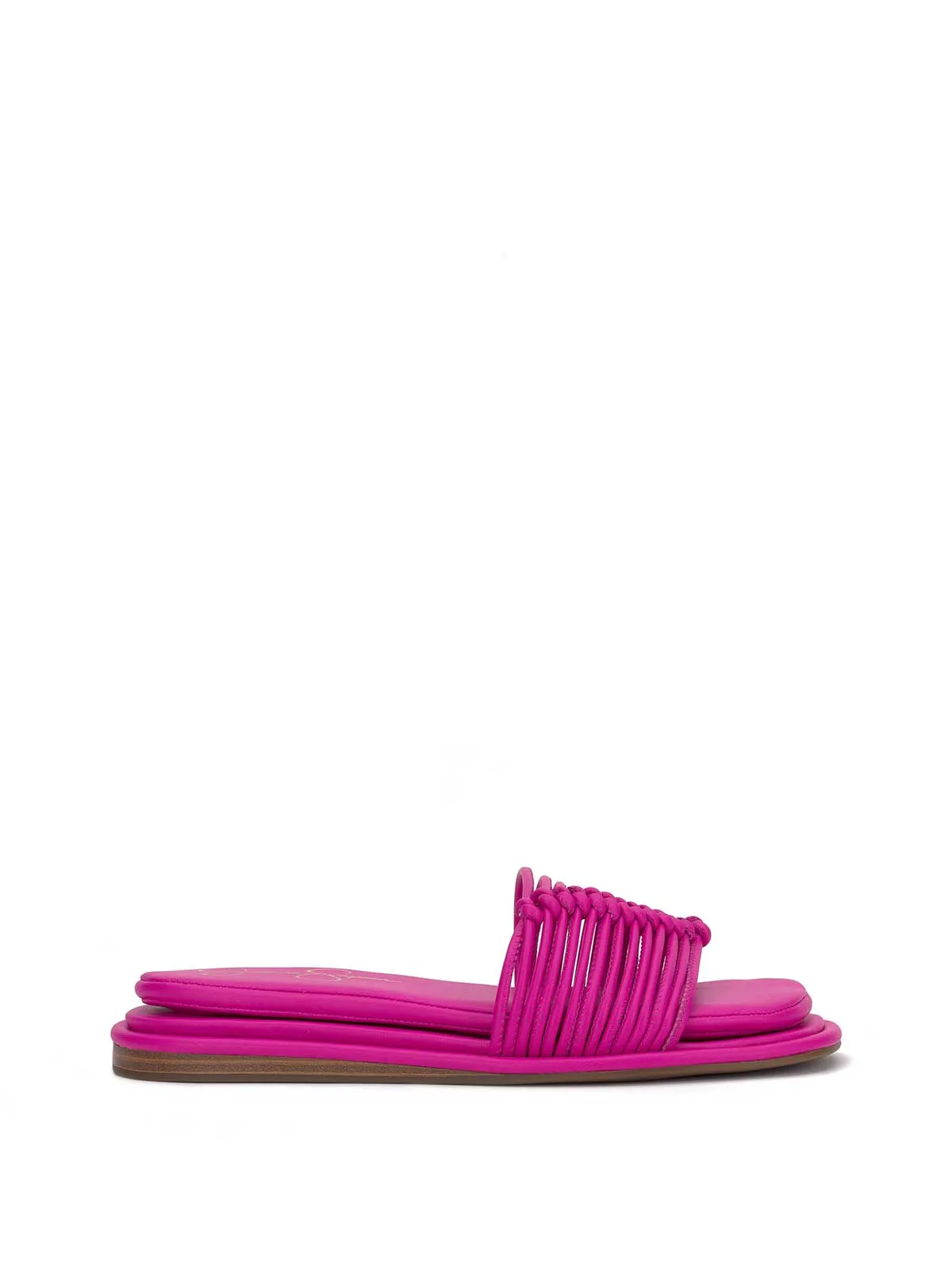Belarina Flat Sandal in Fuschia sold by Jessica Simpson