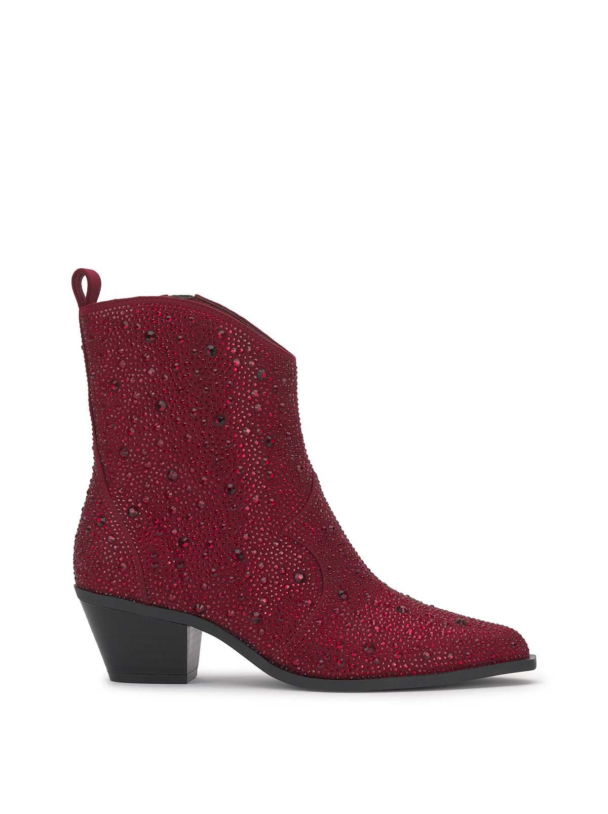 Ostelle Western Bootie in Malbec sold by Jessica Simpson