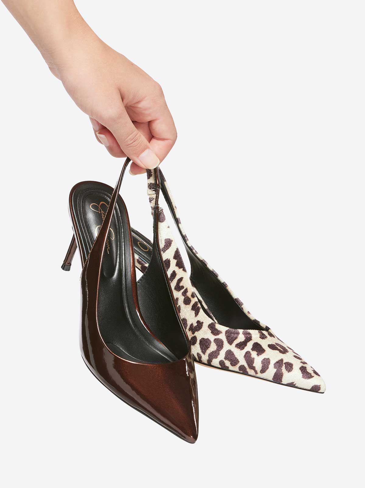 Souli Sling Back Heel in Deep Brown sold by Jessica Simpson product image thumbnail 2