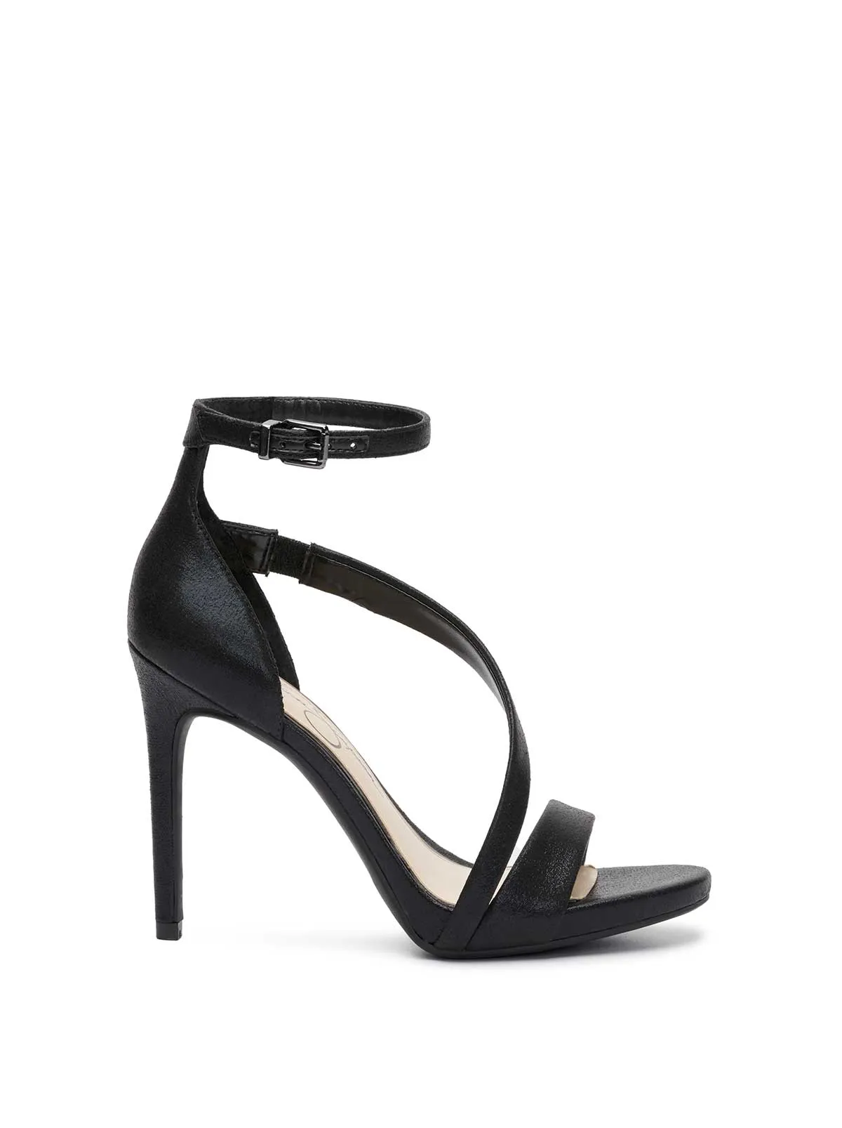 Rayli High Heel Sandal in Black sold by Jessica Simpson
