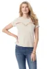 Valeriya Tee in Parchment sold by Jessica Simpson