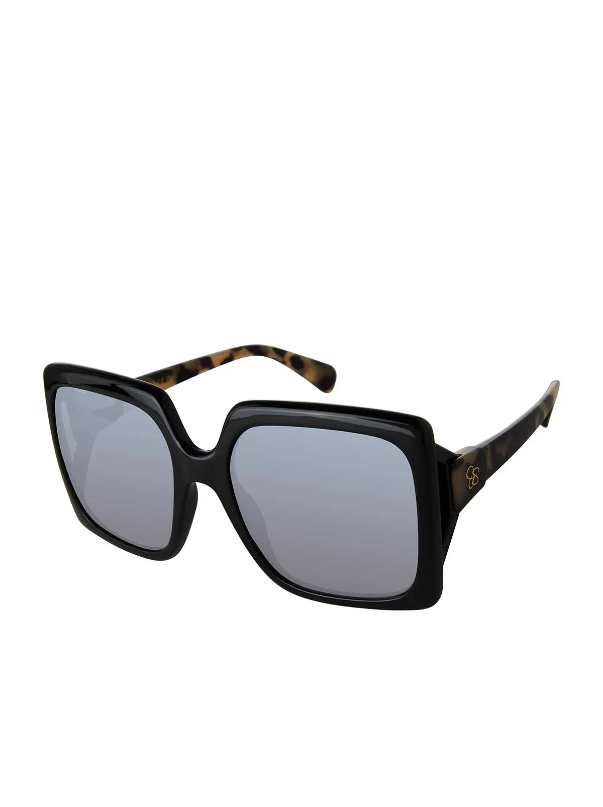 Square Sunglasses in Black & Oatmeal sold by Jessica Simpson