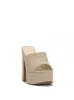 Xona Platform Sandal in Natural sold by Jessica Simpson