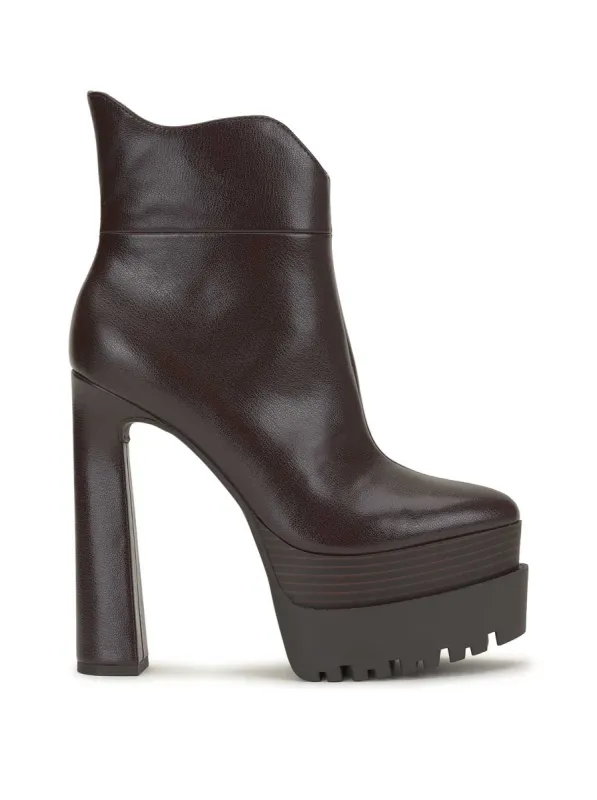 Stensin Platform Bootie in Ganache sold by Jessica Simpson