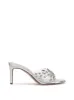 Primana Lucite Mule in Silver sold by Jessica Simpson
