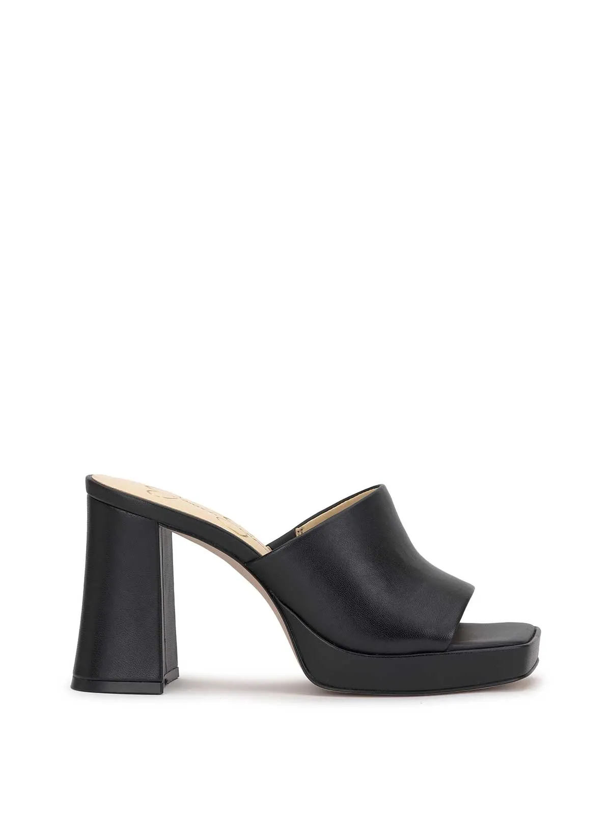 Kashet Mule Platform Sandal in Black sold by Jessica Simpson