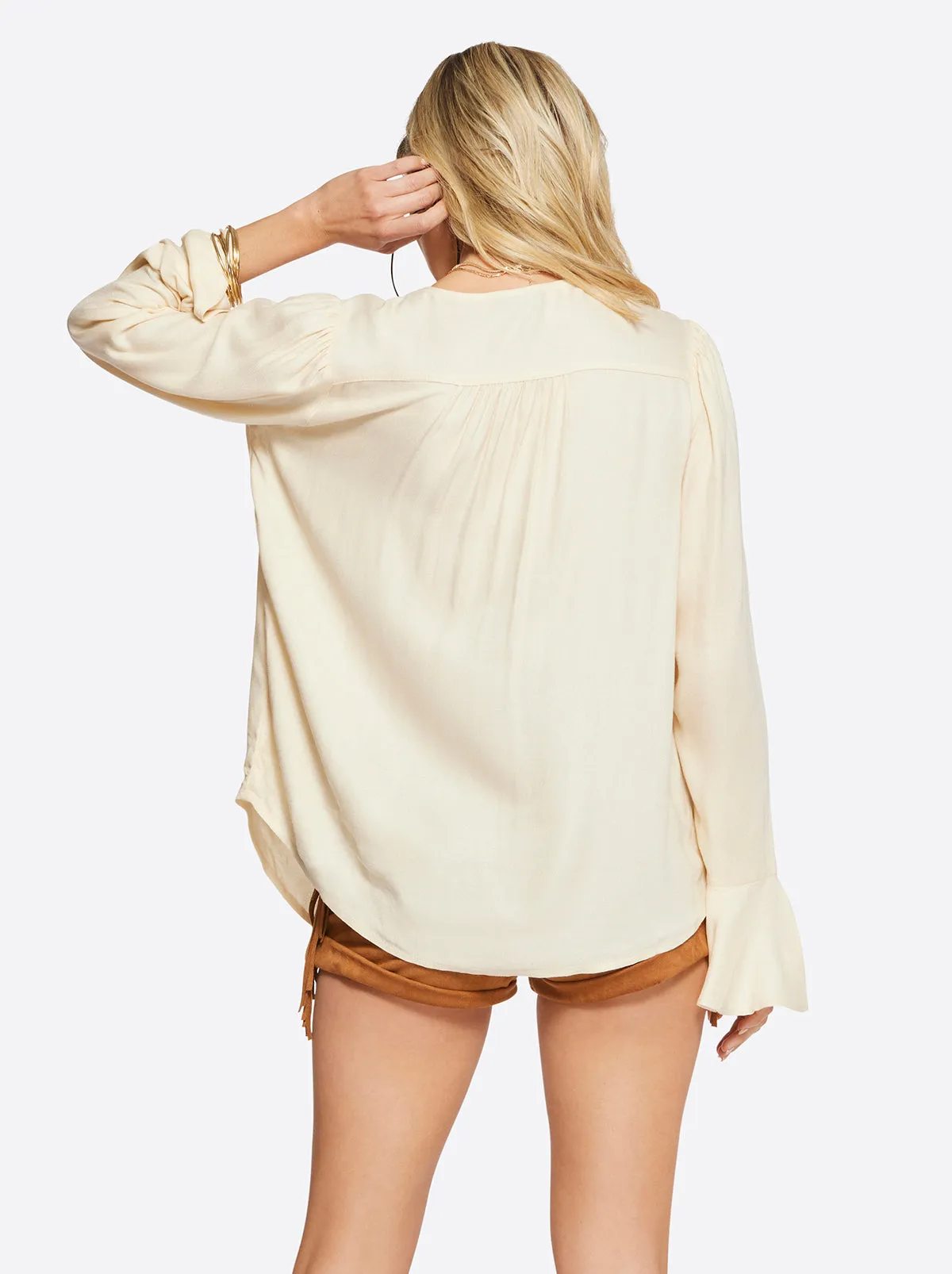 Cecily Top in Parchment sold by Jessica Simpson product image thumbnail 4