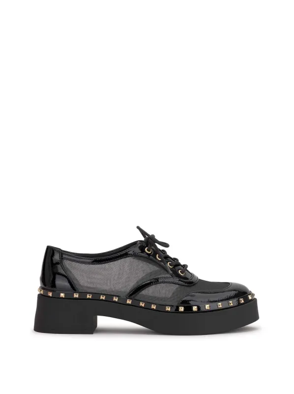 Chryse Studded Oxford in Black sold by Jessica Simpson