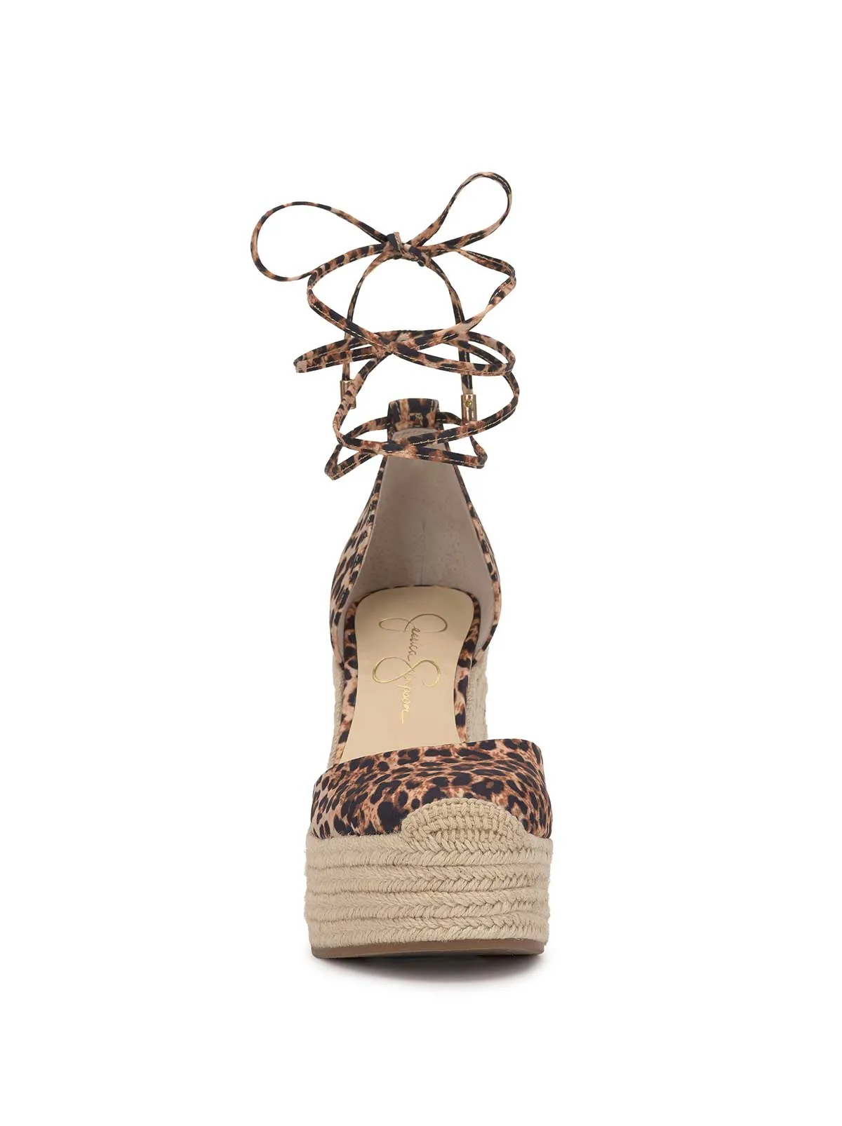Weyla Espadrille Wedge in Leopard sold by Jessica Simpson product image thumbnail 3
