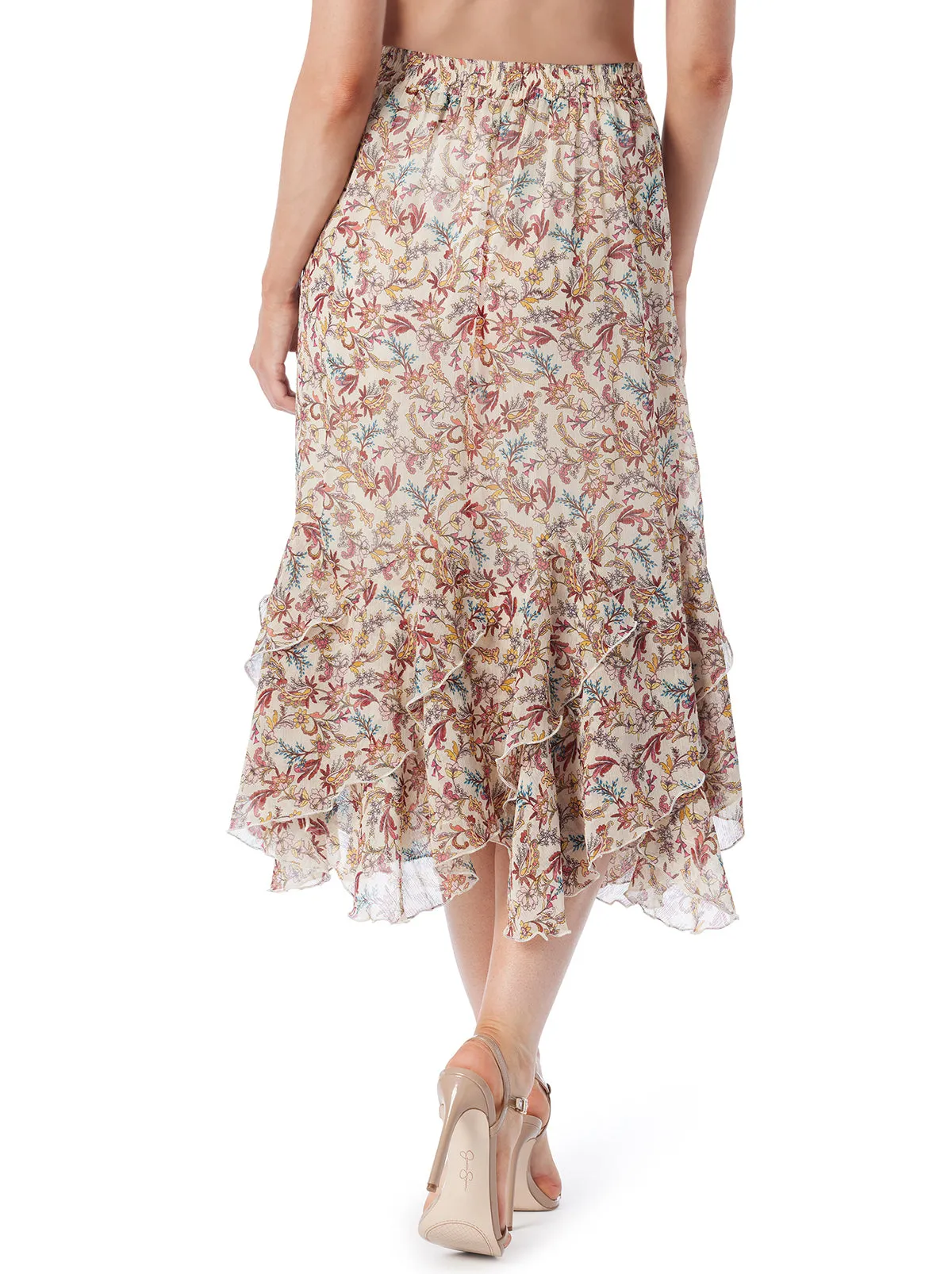 Erie Skirt in Cartoon Florals sold by Jessica Simpson product image thumbnail 5