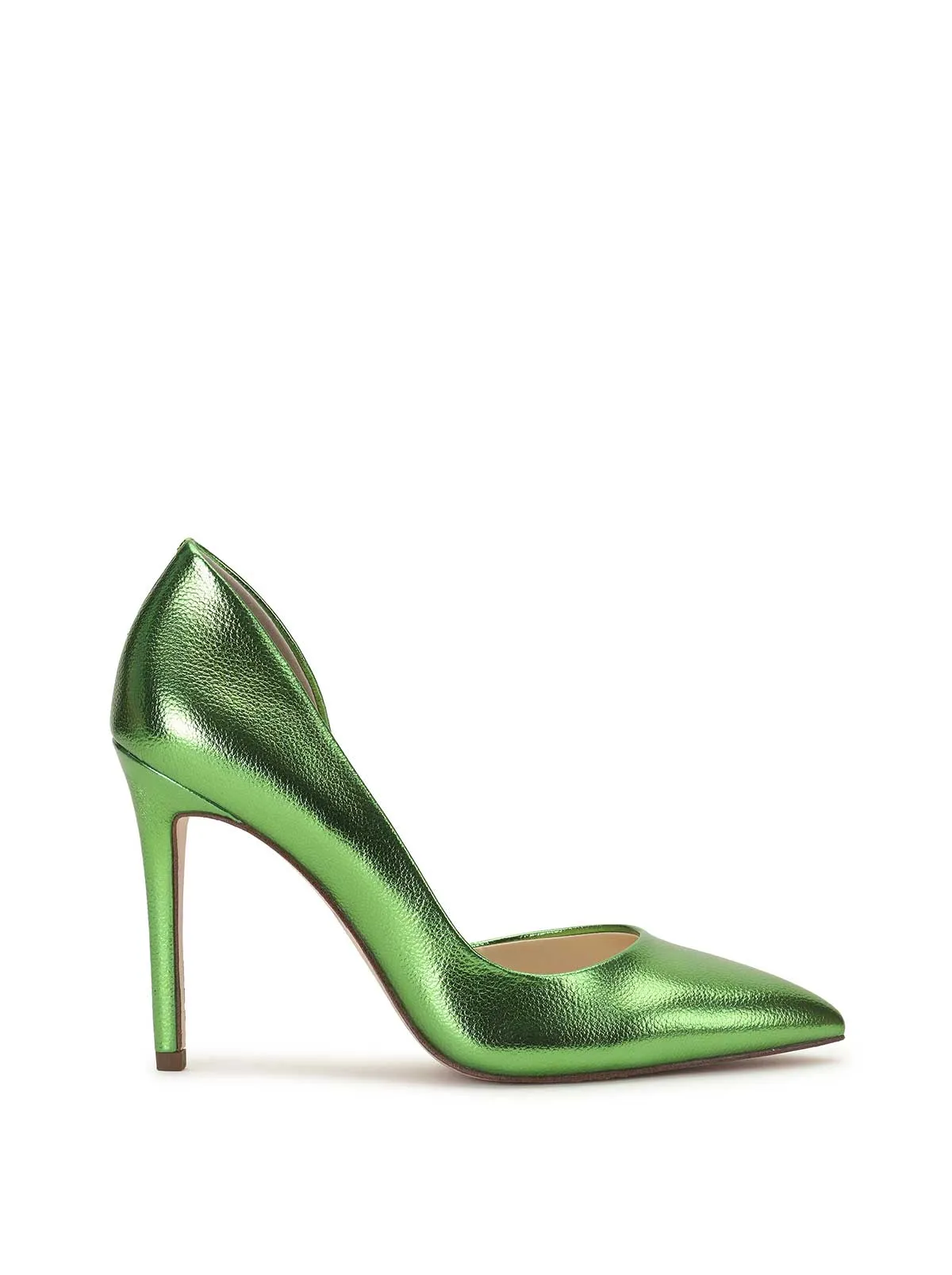 Paryn D'Orsay Pump in Green sold by Jessica Simpson