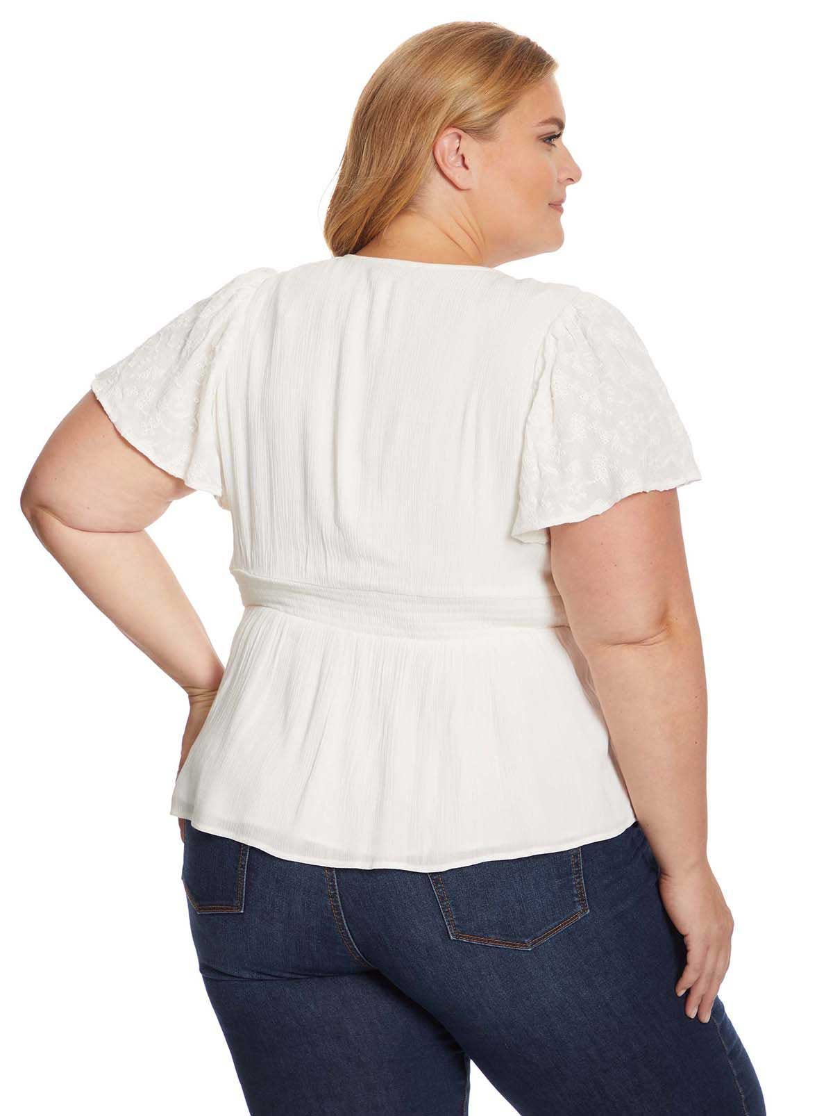 Sariah Top in Gardenia sold by Jessica Simpson product image thumbnail 2