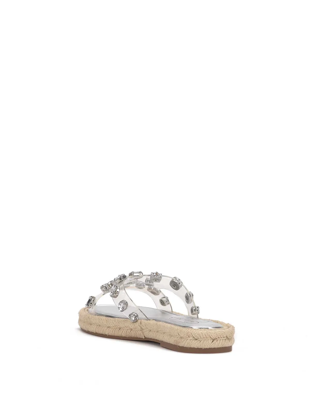 Jinka Espadrille Sandal in Clear sold by Jessica Simpson product image thumbnail 4