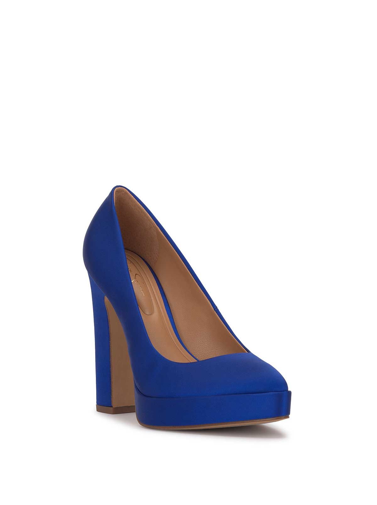 Glynis Platform Pump in Ultra Blue sold by Jessica Simpson product image thumbnail 4