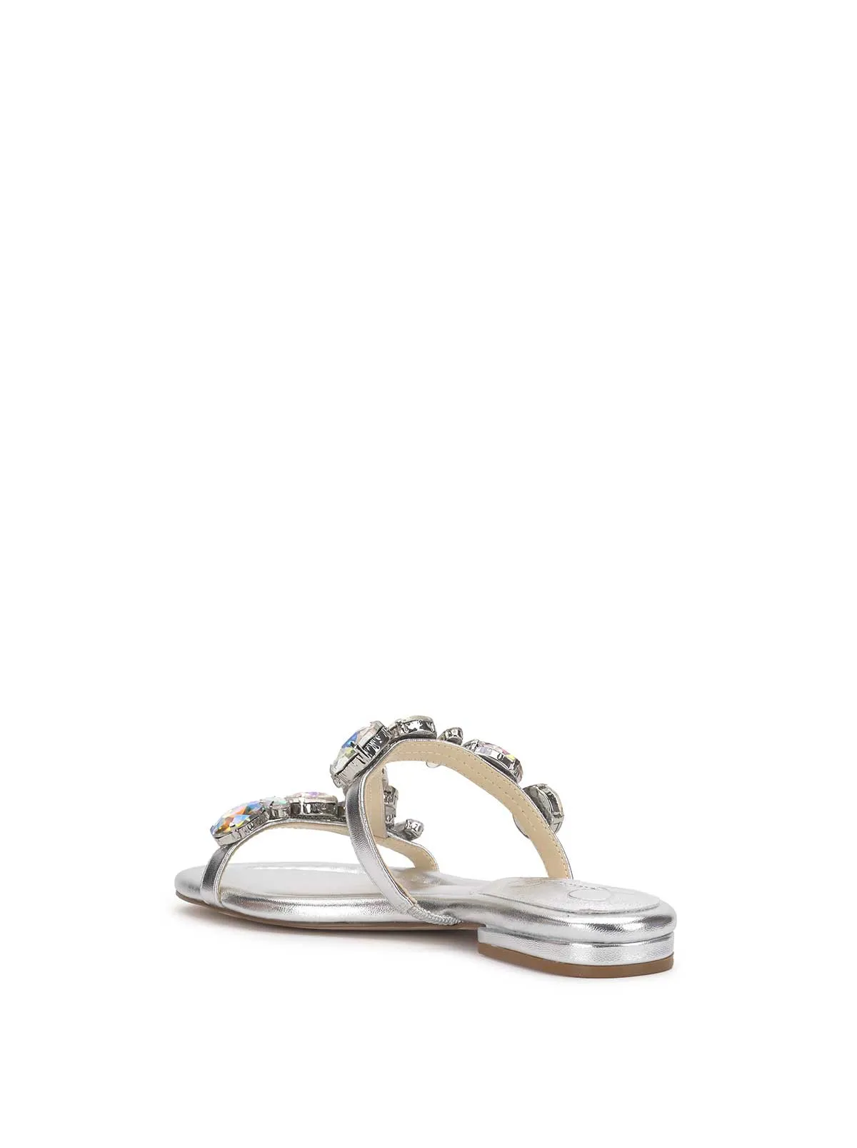 Avimma Flat Sandal in Silver sold by Jessica Simpson product image thumbnail 3
