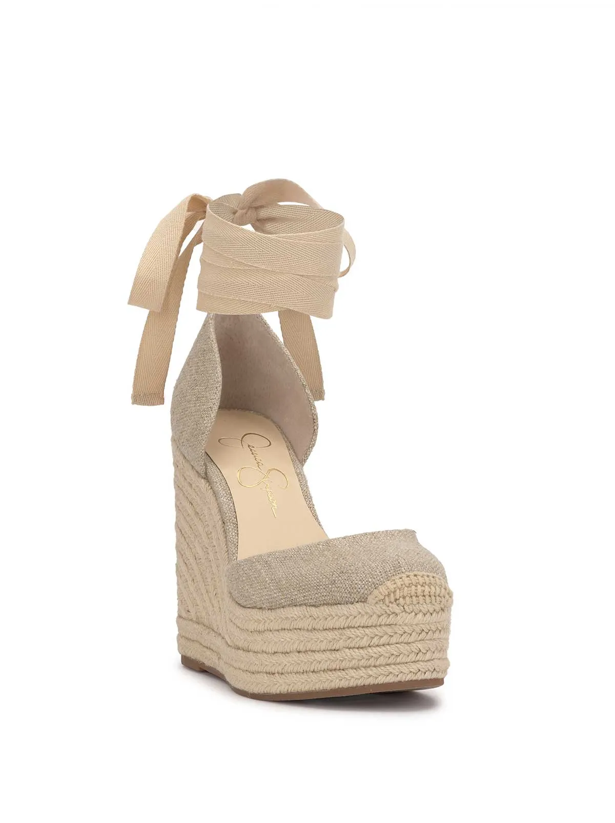 Weyla Espadrille Wedge in Natural sold by Jessica Simpson product image thumbnail 4
