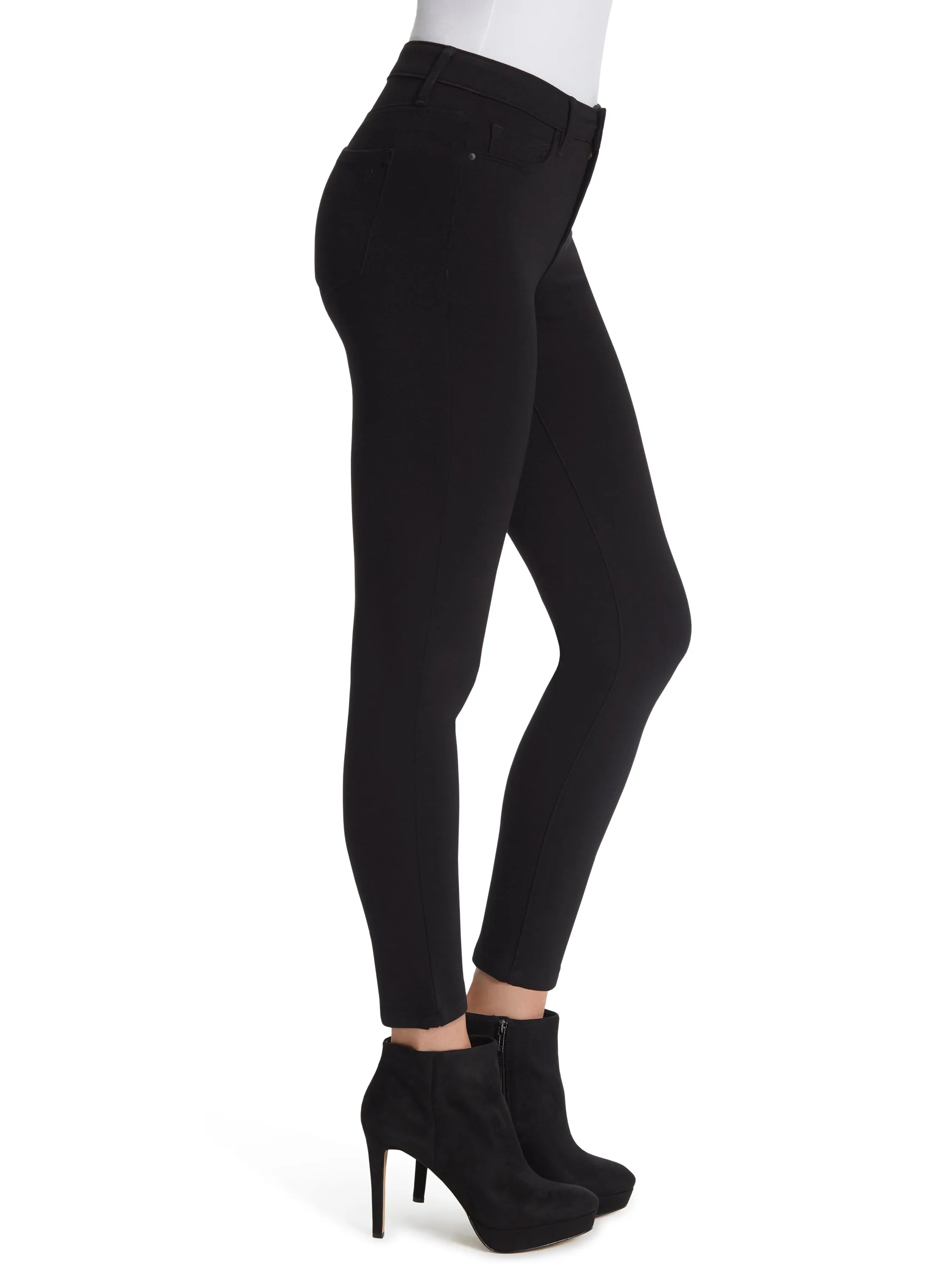 Kiss Me Skinny Jeans in Black Ponte sold by Jessica Simpson product image thumbnail 2